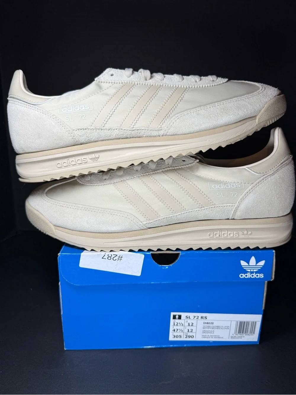 Adidas SL 72 Men’s Shoes in Off-White/Cream Size 12.5M